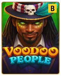 Best VOODOO PEOPLE-themed feature: Bgaming game of Vegas Sweeps